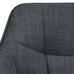 Draaibare Eetkamerstoel Marit Donkergrijs