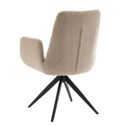 Draaibare Eetkamerstoel Molly Taupe