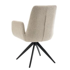 Draaibare Eetkamerstoel Molly Beige