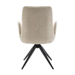 Draaibare Eetkamerstoel Molly Beige