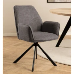 Draaibare Eetkamerstoel Roar Taupe