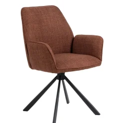 Draaibare Eetkamerstoel Roar Terracotta