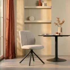 Draaibare Eetkamerstoel Ravels Beige