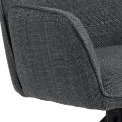 Draaibare Eetkamerstoel Roar Donkergrijs