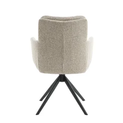 Draaibare Eetkamerstoel Swag Beige