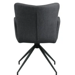 Draaibare Eetkamerstoel Sverre Donkergrijs