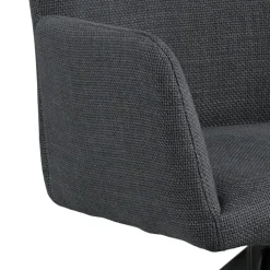 Draaibare Eetkamerstoel Sverre Donkergrijs