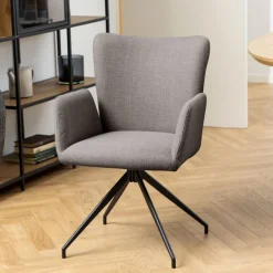 Draaibare Eetkamerstoel Sverre Taupe