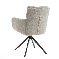 Draaibare Eetkamerstoel Swag Greige