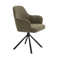 Draaibare Eetkamerstoel Spirit Olijfgroen