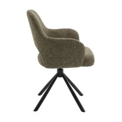 Draaibare Eetkamerstoel Spirit Olijfgroen