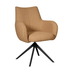 Draaibare Eetkamerstoel Tumba Caramel