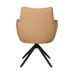 Draaibare Eetkamerstoel Tumba Caramel