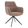 Draaibare Eetkamerstoel Tibor Bruin
