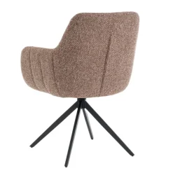 Draaibare Eetkamerstoel Tibor Bruin