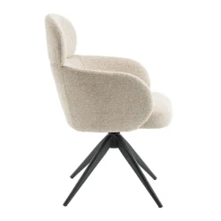 Draaibare Eetkamerstoel Twin Greige