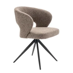 Draaibare Eetkamerstoel Terra Taupe
