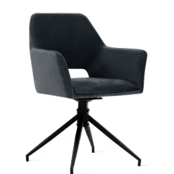 Draaibare Eetkamerstoel Tiernan Antraciet