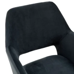 Draaibare Eetkamerstoel Tiernan Antraciet