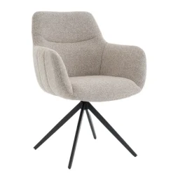 Draaibare Eetkamerstoel Tibor Greige