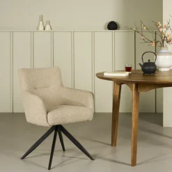 Draaibare Eetkamerstoel Tonsberg Liver