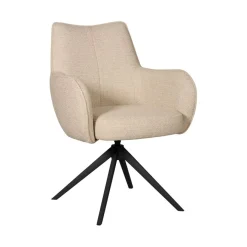 Draaibare Eetkamerstoel Tumba Beige