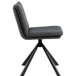 Draaibare Eetkamerstoel Ulf Donkergrijs