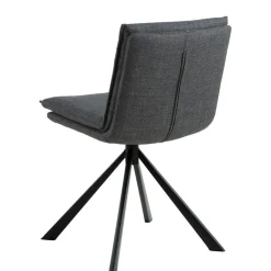 Draaibare Eetkamerstoel Ulf Donkergrijs