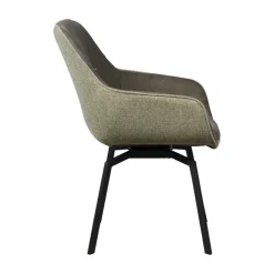 Draaibare Eetkamerstoel Wolfheze Groen