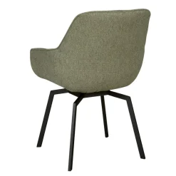 Draaibare Eetkamerstoel Wolfheze Groen