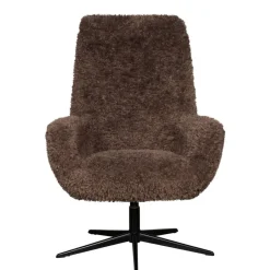 Draaifauteuil Cardigan Bruin