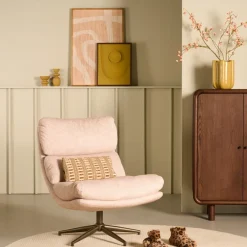 Draaifauteuil Masso Zand