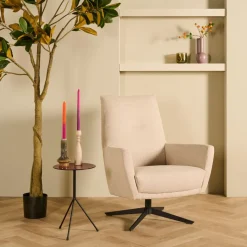 Draaifauteuil Sluis Beige