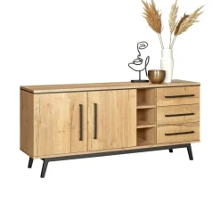 Dressoir Batenburg Naturel - 180x80x45 cm