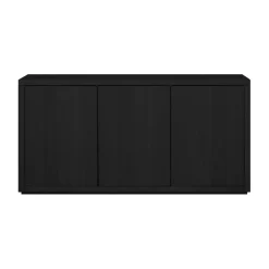 Dressoir Chester Zwart - 155x80x40 cm