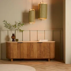 Dressoir Doble Naturel - 200x70x45 cm