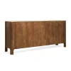 Dressoir Liam Bruin / Marmer - 180x80x45 cm