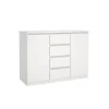 Dressoir Luna Wit - 121x91x50 cm