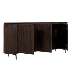 Dressoir Viktor Donkerbruin - 180x80x40 cm