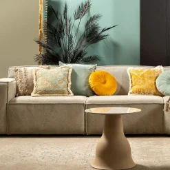 Dutch Decor Sierkussen Synne Lichtblauw - 45x45 cm