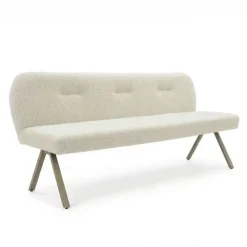 Eetkamerbank Borup Beige - 200 cm