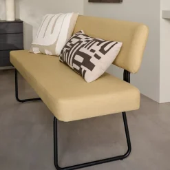 Eetkamerbank Lerdal Geel - 175 cm