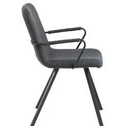 Eetkamerstoel Asta Donkergrijs