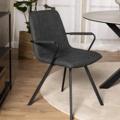 Eetkamerstoel Asta Donkergrijs