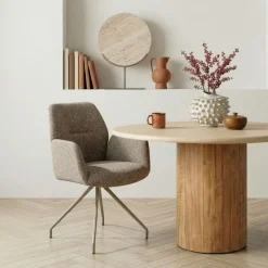 Eetkamerstoel Borup Lichtbruin