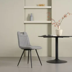 Eetkamerstoel Bree Grijs