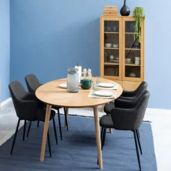 Eetkamerstoel Iben Donkergrijs