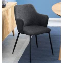 Eetkamerstoel Iben Donkergrijs