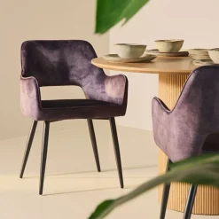 Eetkamerstoel Kegan Antraciet