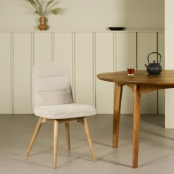 Eetkamerstoel Malaga Crème